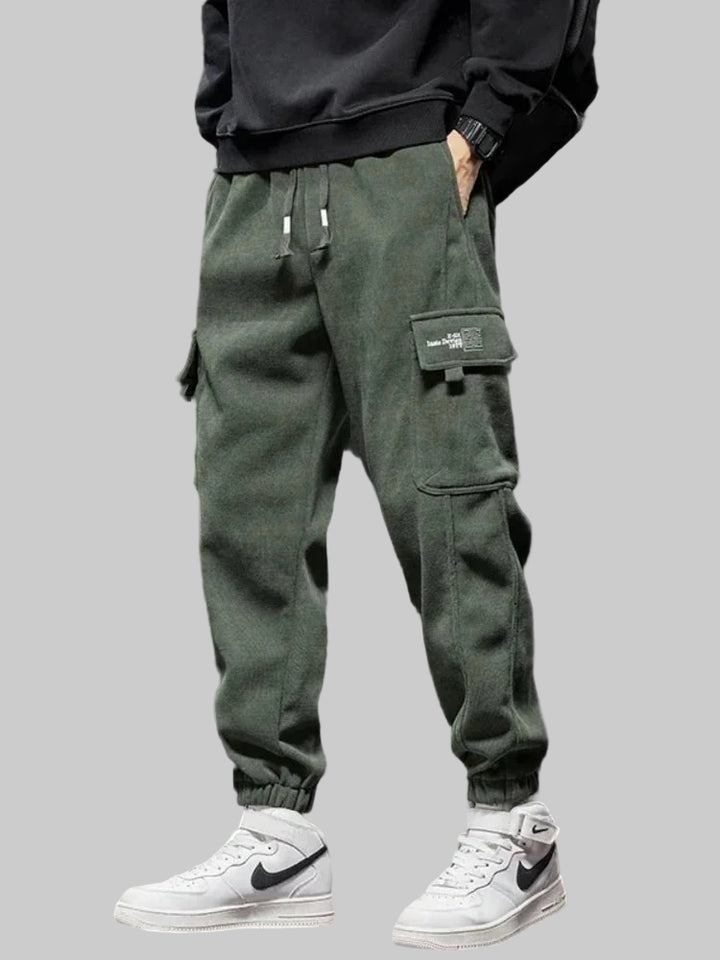 Stretchy Drawstring Harem Joggers
