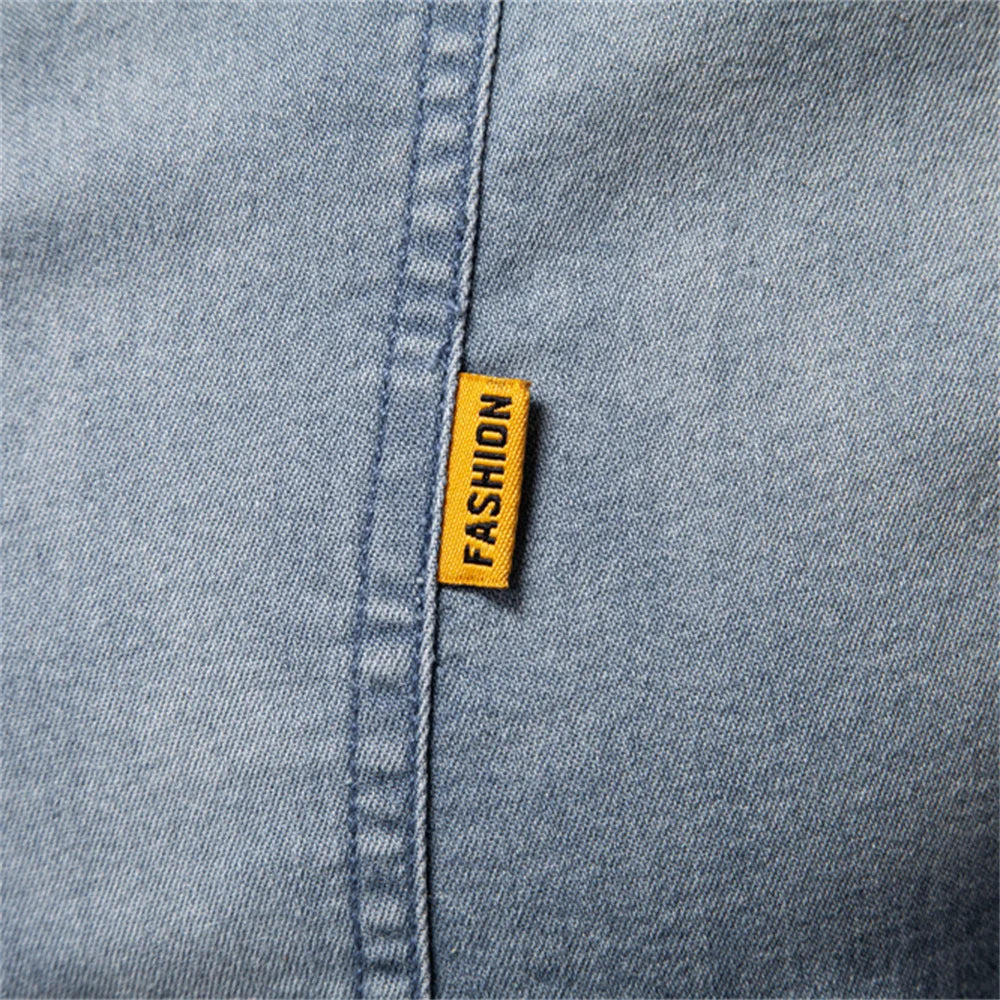 Premium Cotton Denim Long Sleeve Shirts