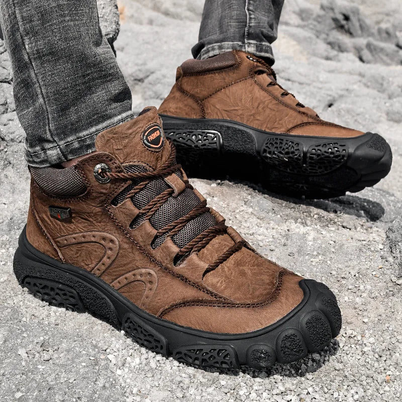 Outdoor Leather Waterproof Hiking & Winter Boots