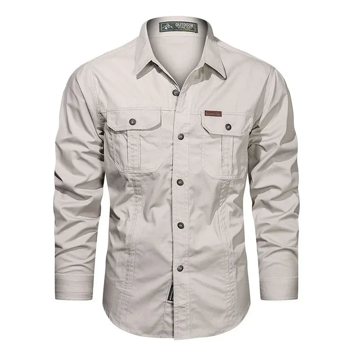 Safari Cotton Long Sleeve Shirt