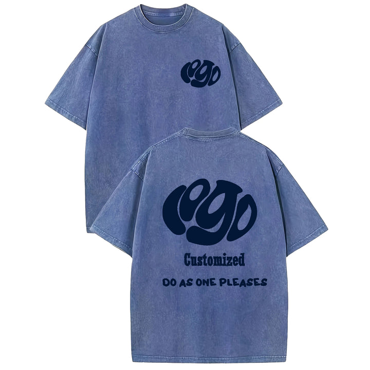 Retro Oversized Print Unisex Cotton T-Shirts