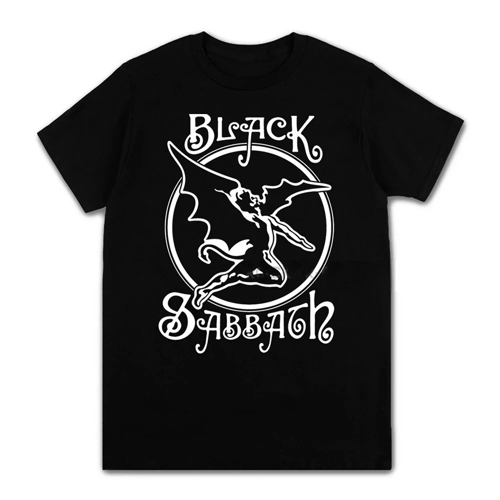 Unisex Black Metal Rock Band Graphic Tees