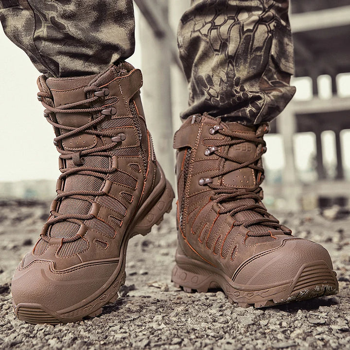 HIKRR | High-Top Waterproof Men's Tactical Boots