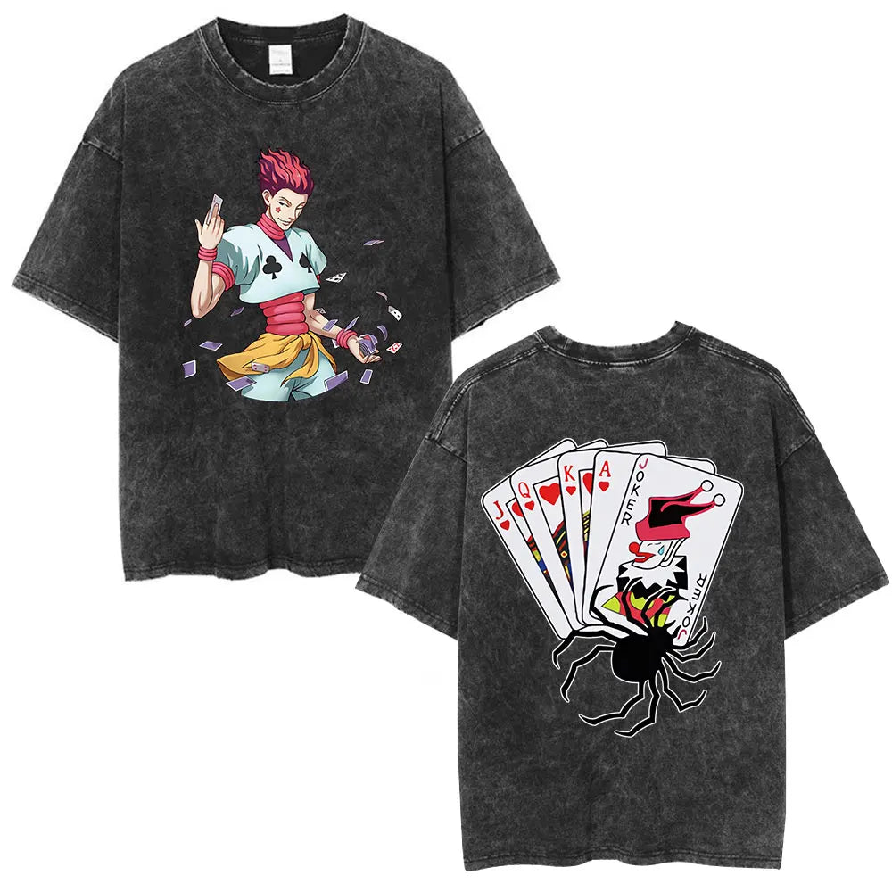 Vintage Washed Hunter x Hunter Logo T-Shirt