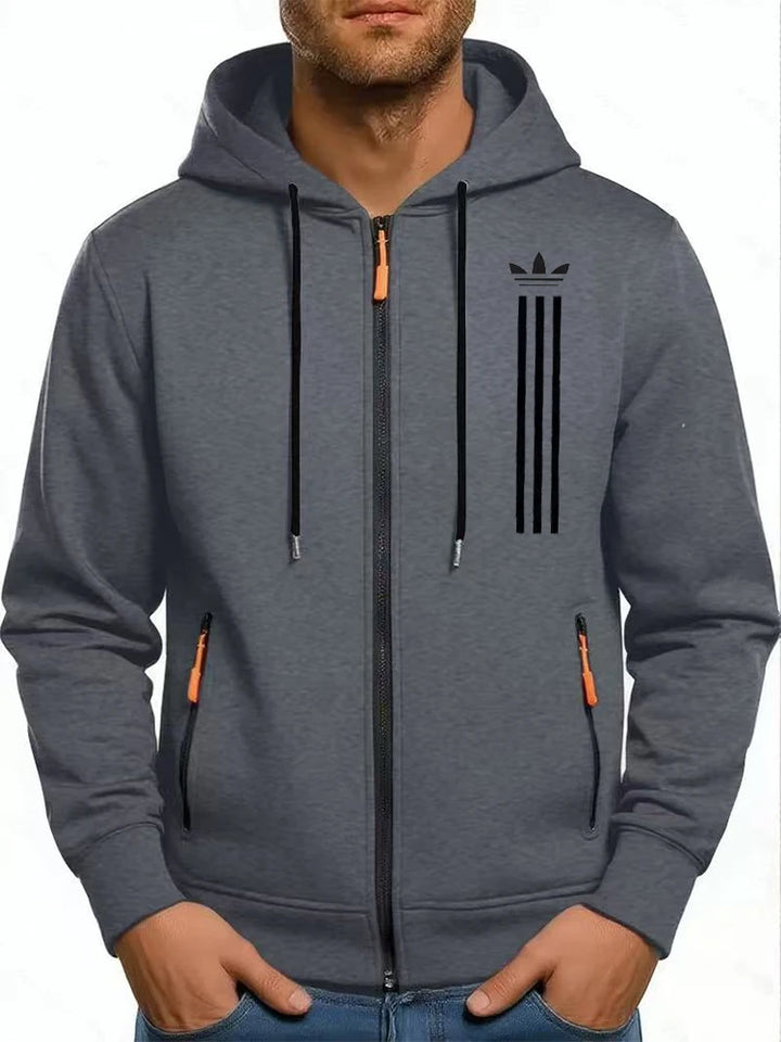 Winter Casual Stylish Sweatshirt Zip-Up Hoodie