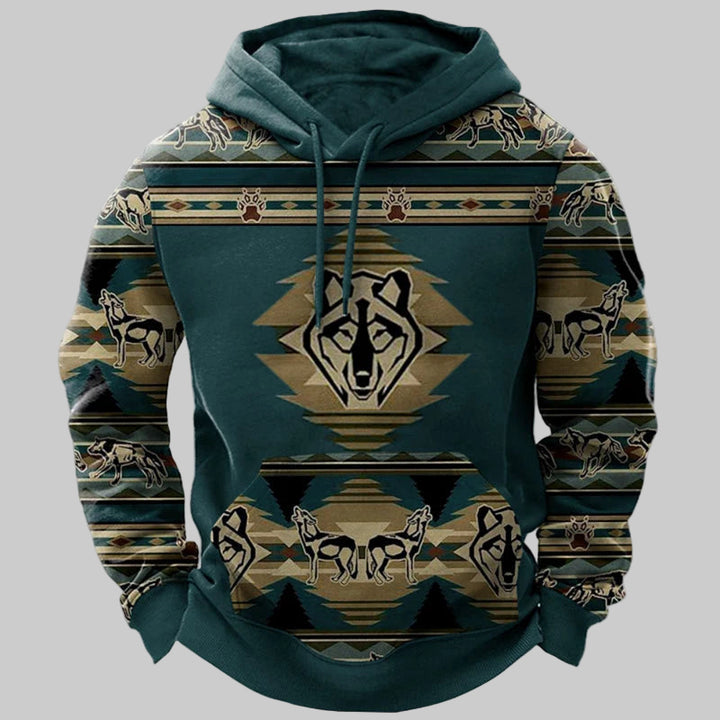 Vintage Ethnic Style 3D Print Hoodies