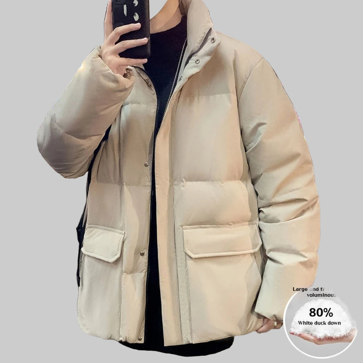 Lightweight Puffer Down Parka Jacket