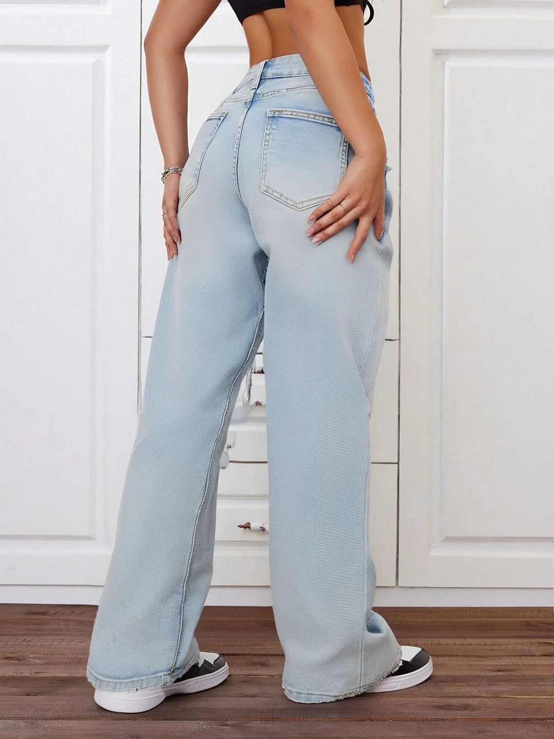 Extreme Ripped Distressed Jeans