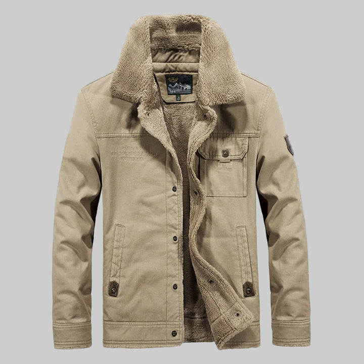 Warm Fleece Cotton-Padded Winter Jacket