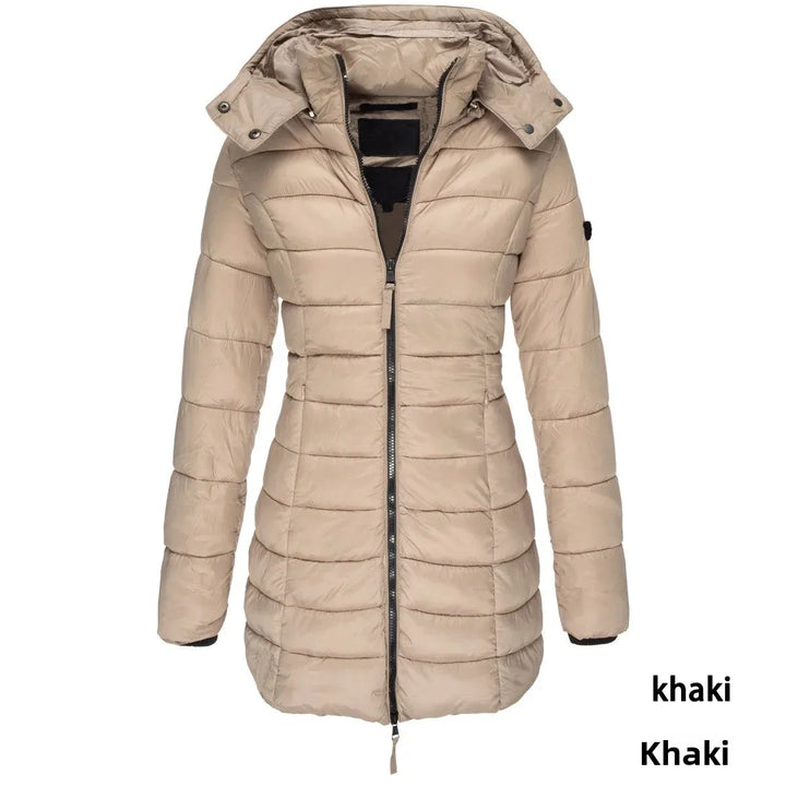 KORRA ™| Slim Fit down Mid-Length Jacket