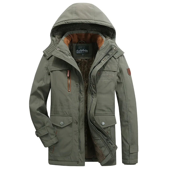 Fleece Lined padded Thickened Parkas Jackets