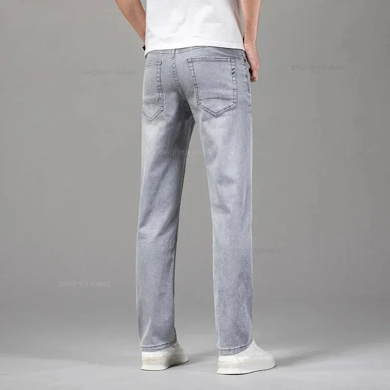 Slim Fit Comfortable Stretch Cotton Jeans