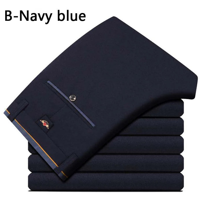 Stretchy Business Casual Straight Leg Pants