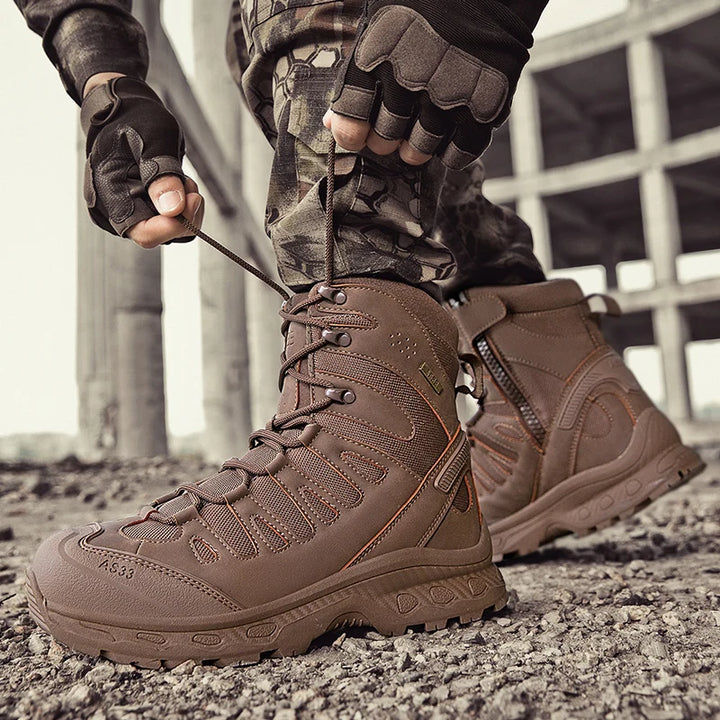 HIKRR | High-Top Waterproof Men's Tactical Boots