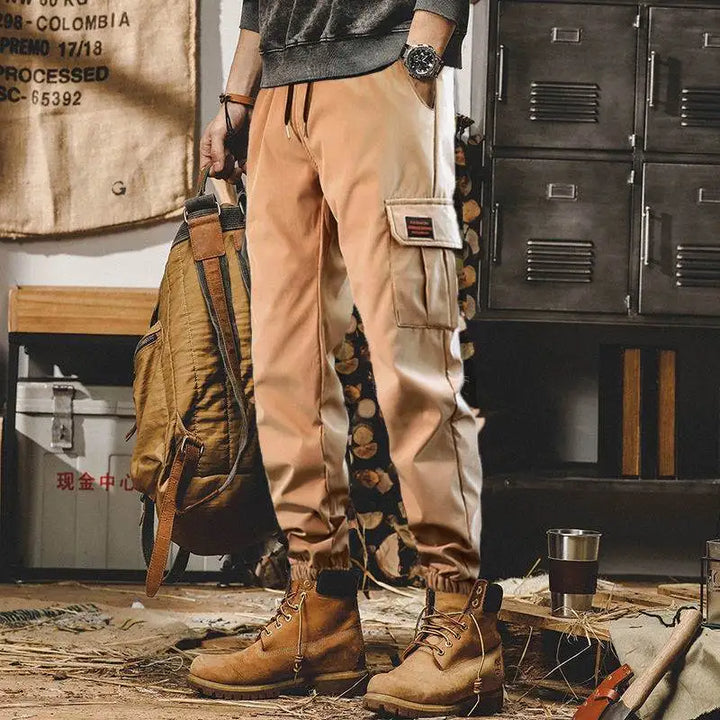 Retro Workwear Cargo Pants