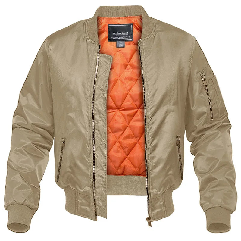 GUNAR | Thick Warm Windproof Aviator Bomber Jacket