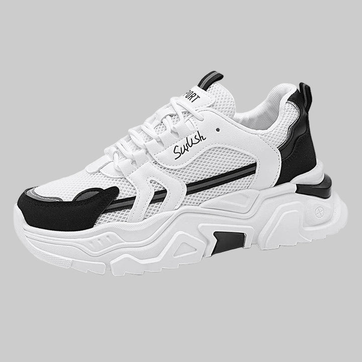 Thick-Soled Casual Mesh Sneakers