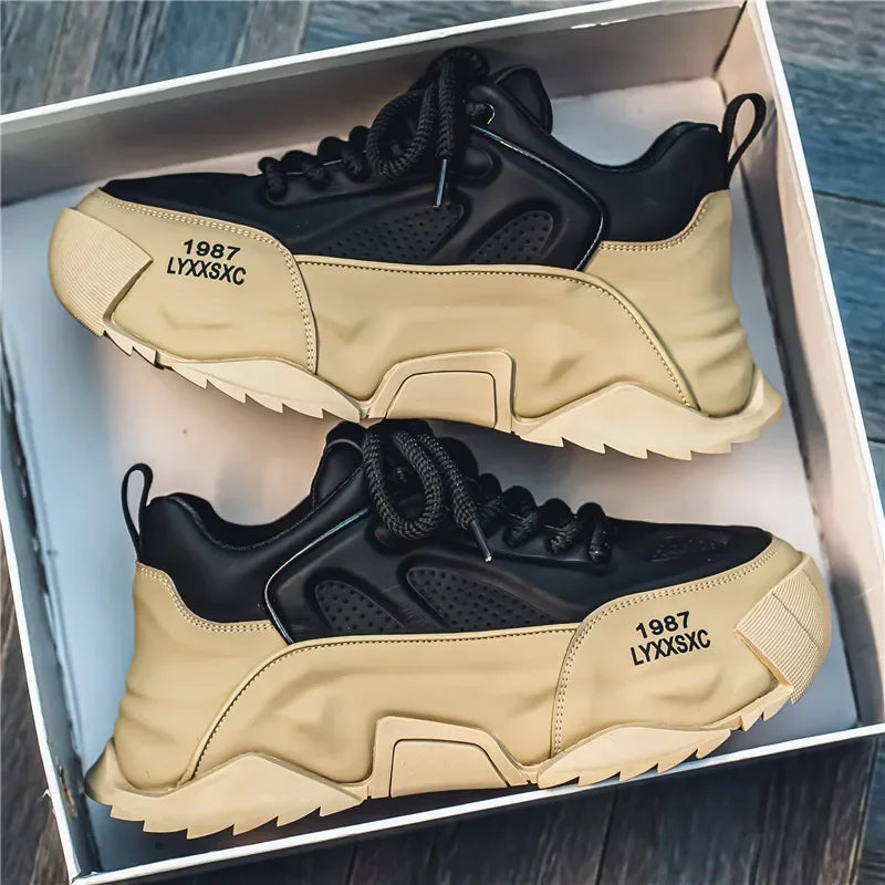 Leisure Thick Sole Non-slip Chunky Sneaker