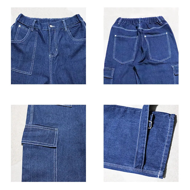 Men’s Wide-Leg Cargo Jeans