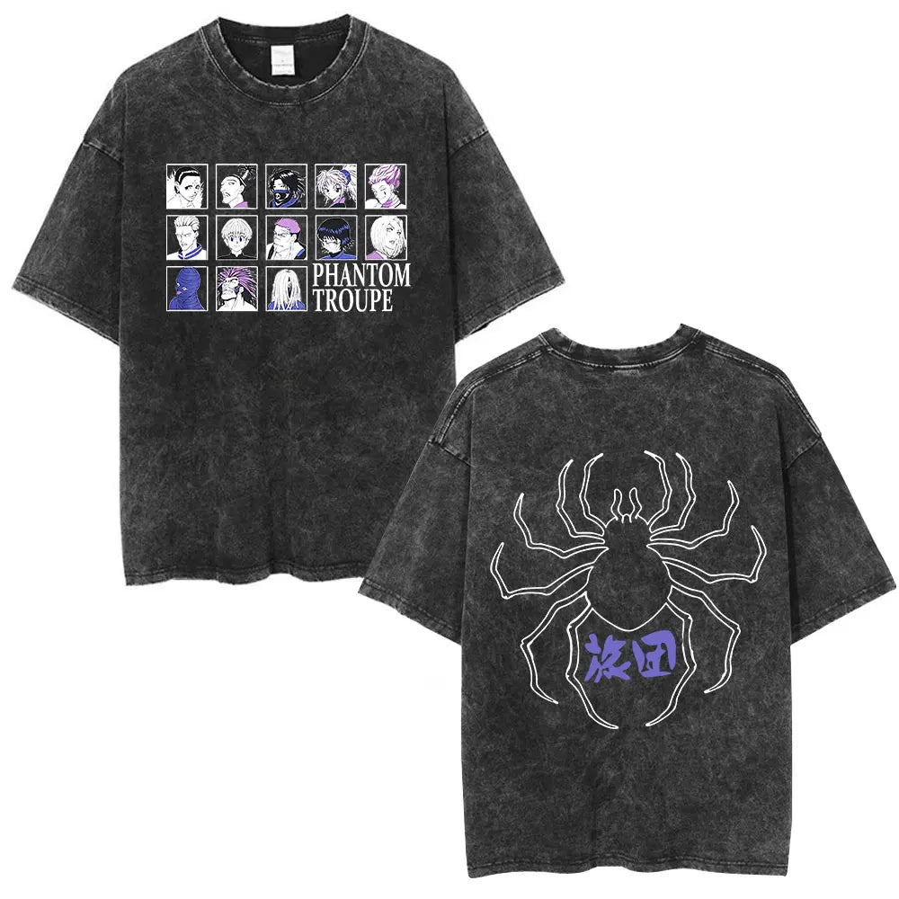 Vintage Washed Hunter x Hunter Logo T-Shirt