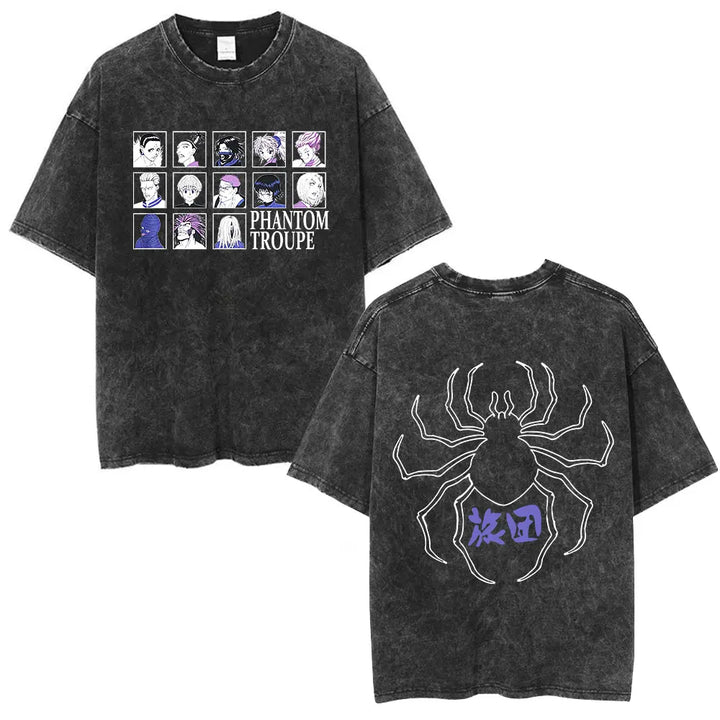Vintage Washed Hunter x Hunter Logo T-Shirt