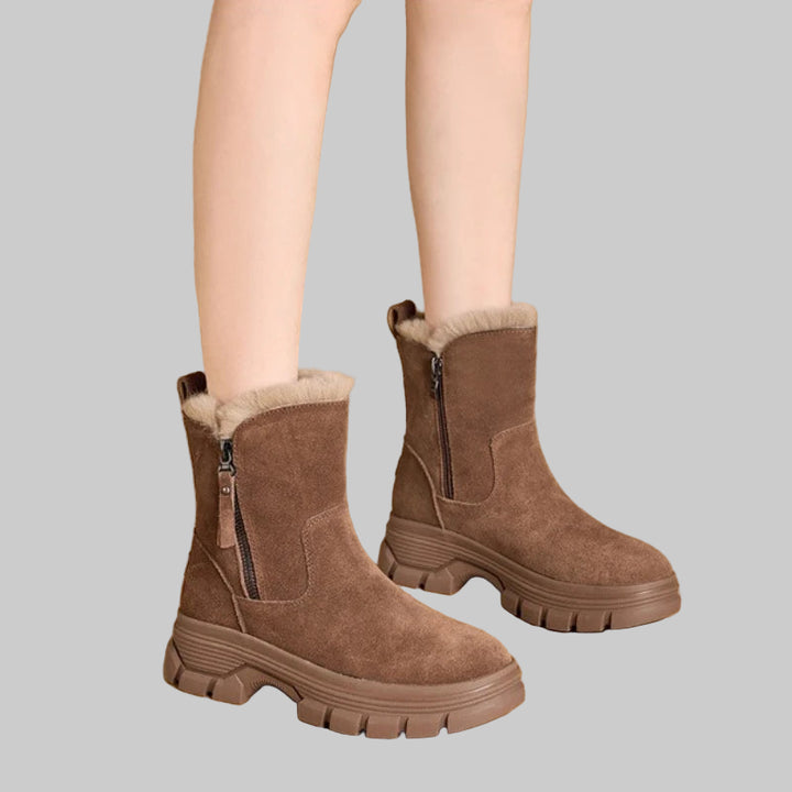 Cozy High-Top Snow Boots