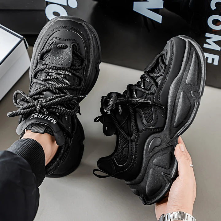 Sporty Versatile Breathable Upper Chunky Sneakers