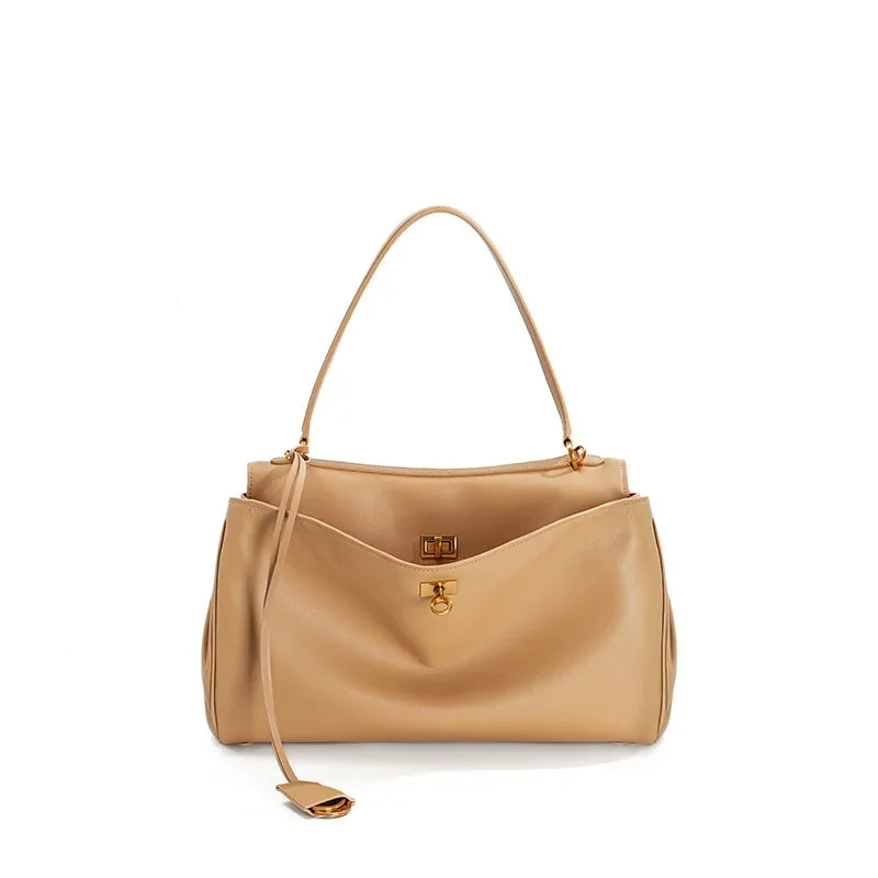 Rodeo Leather Spacious Commuter Tote Bag