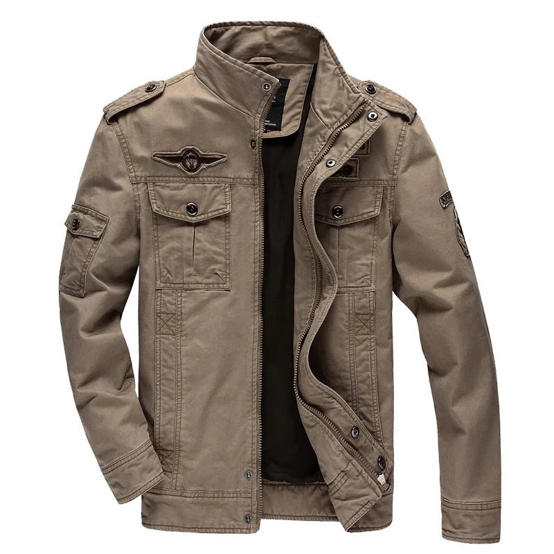 Casual Military Air Force Cargo Jacket