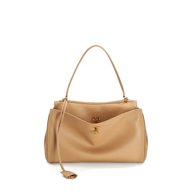 Rodeo Leather Spacious Commuter Tote Bag