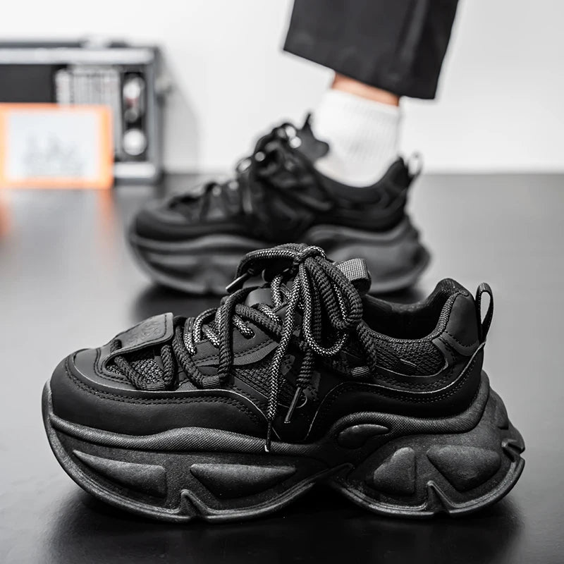 Sporty Versatile Breathable Upper Chunky Sneakers