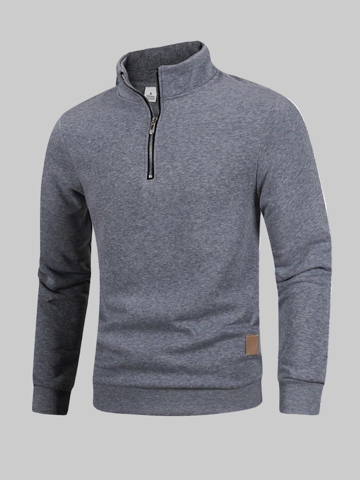 Slim Fit Lightweight Mock Neck Sweaters