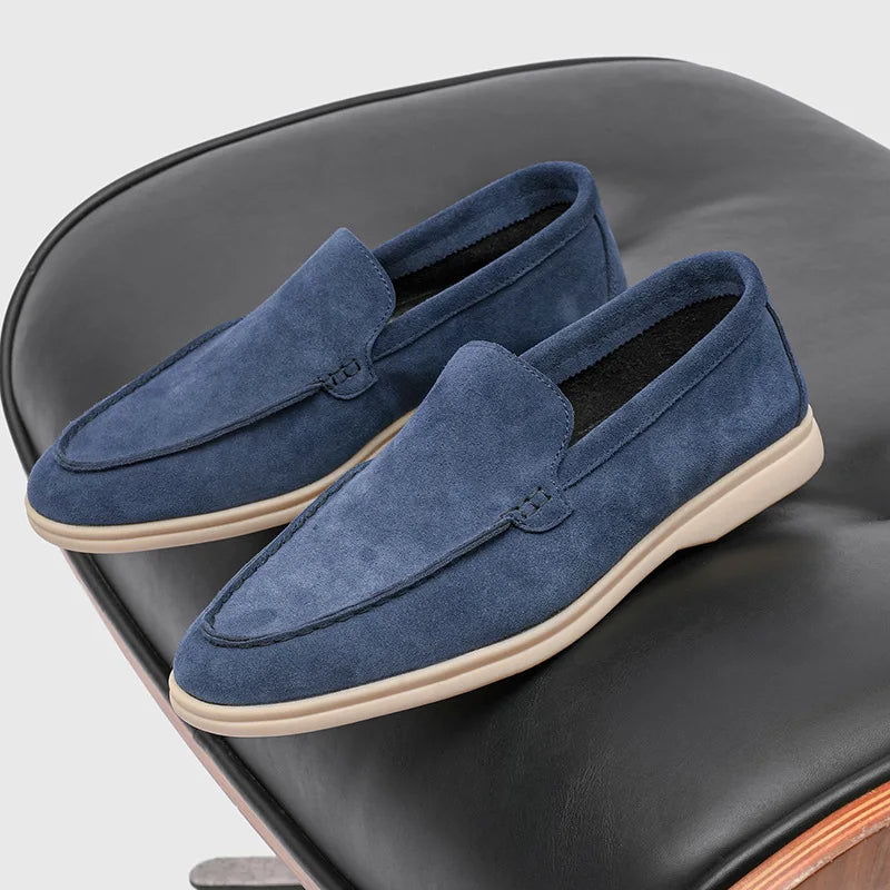 MADSEN | Classic British Genuine Cow Suede Loafers