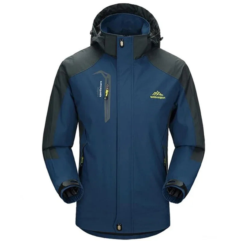 Thermal Fleece Waterproof Hooded Hiking Jackets