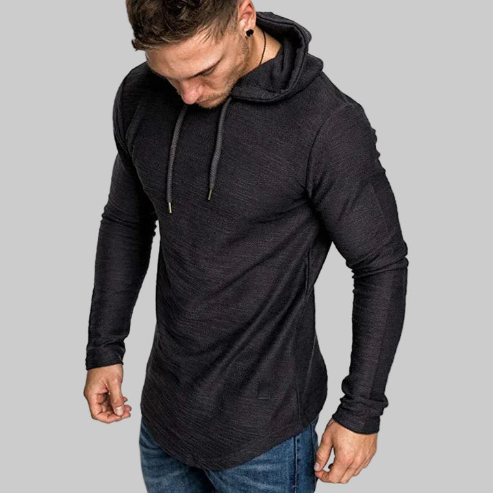 Lightweight Solid Color Breathable Hoodie