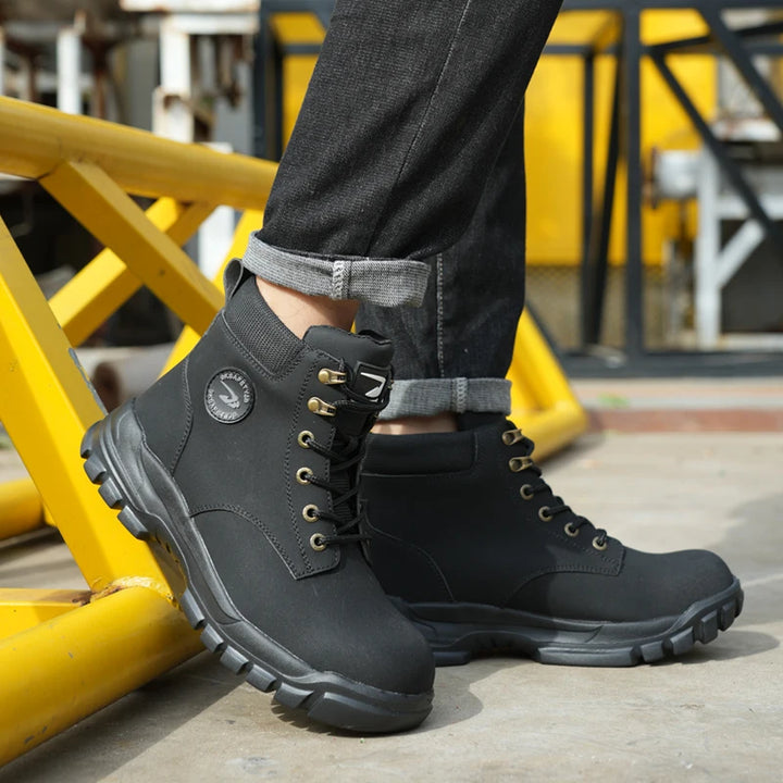 KEITHA | Lightweight Indestructible Steel Toe Safety Shoes