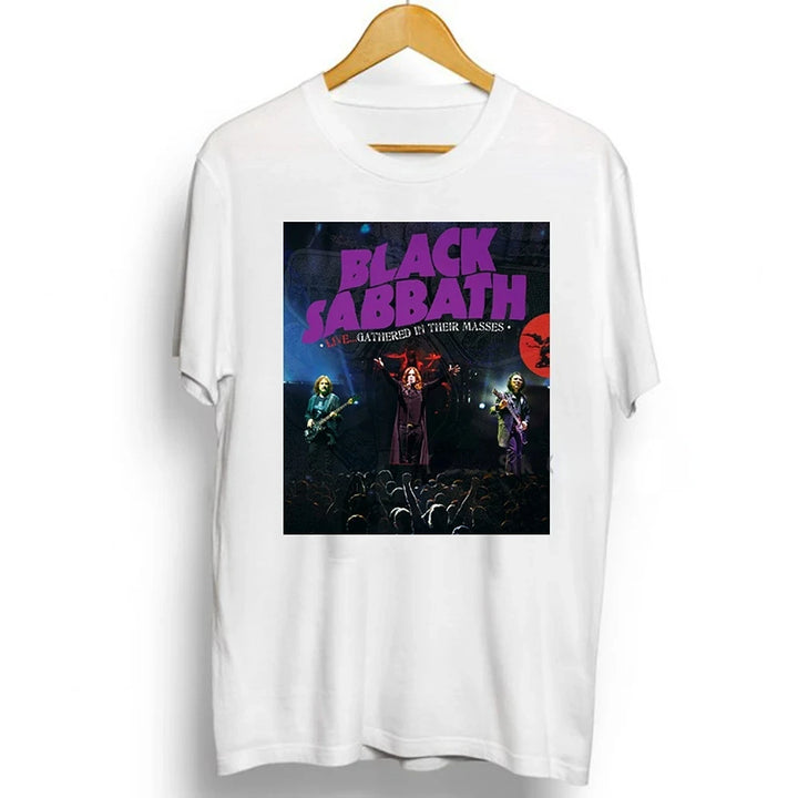 Unisex Black Metal Rock Band Graphic Tees