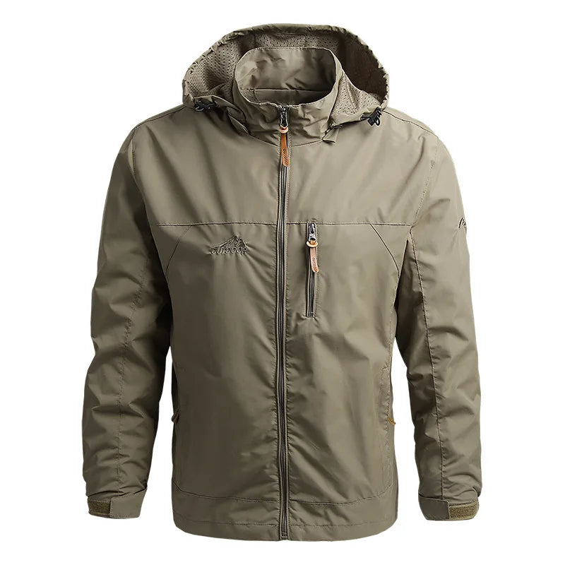 Tactical Waterproof Hooded Military Style Jacket