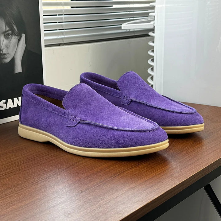 MADSEN | Classic British Genuine Cow Suede Loafers