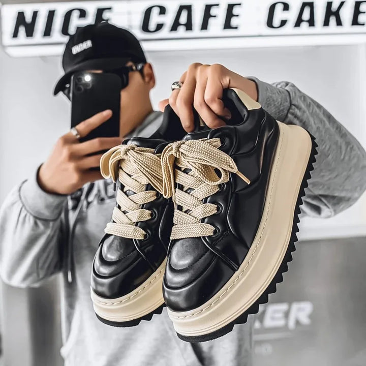Lightweight Breathable Casual Low-Top Chunky Sneakers