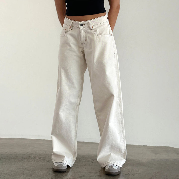 Trendy Y2K Low Rise Baggy Jeans