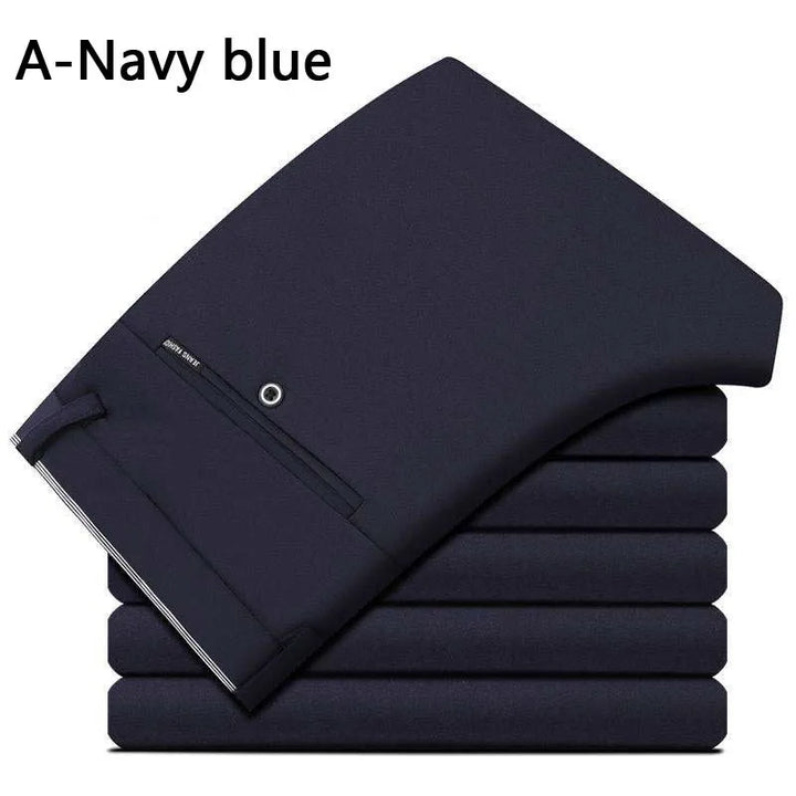 Stretchy Business Casual Straight Leg Pants