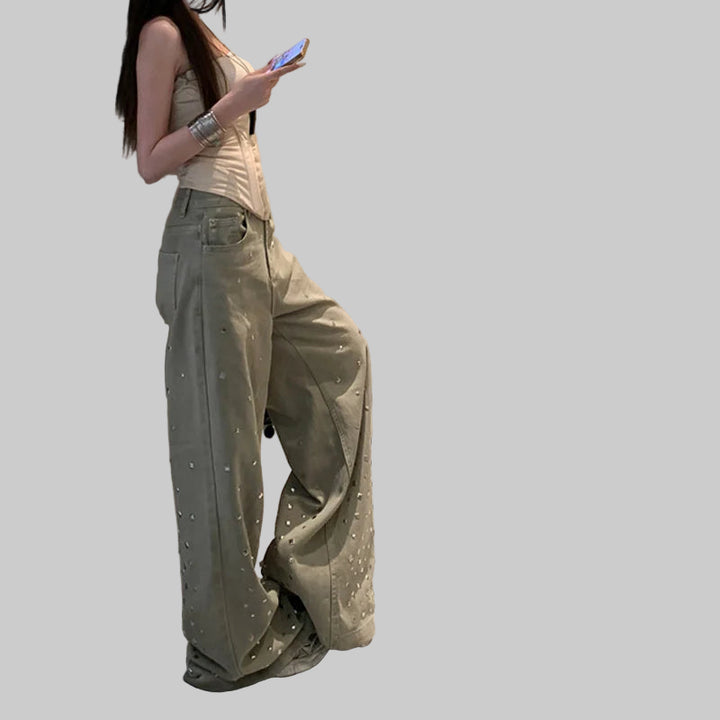 Oversized Retro Wide Leg Cargo Pants