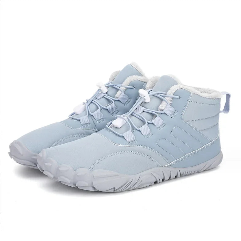 Waterproof Cotton Fleece-Lined Winter Hiking Boots