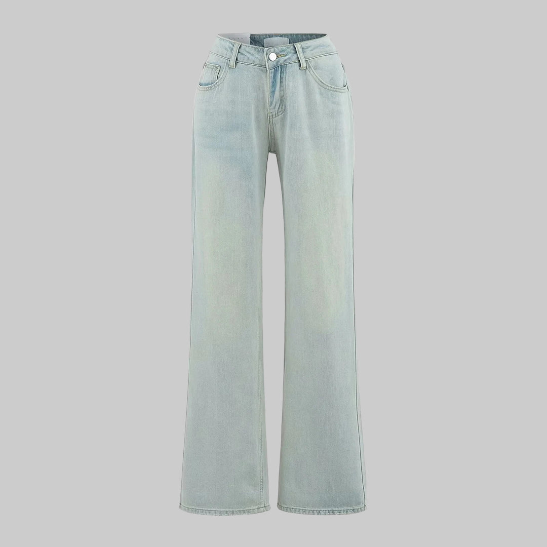 Low Waist Wide Leg Jeans