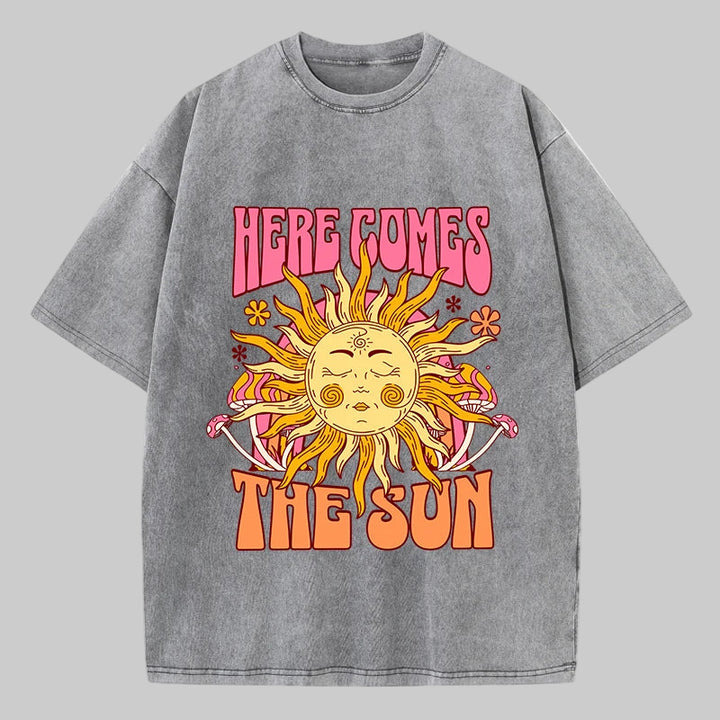 Oversized Graphic Print Cotton T-Shirt
