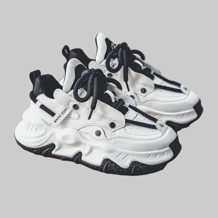 Light Luxury Non-slip Wear-resistant Chunky Sneakers