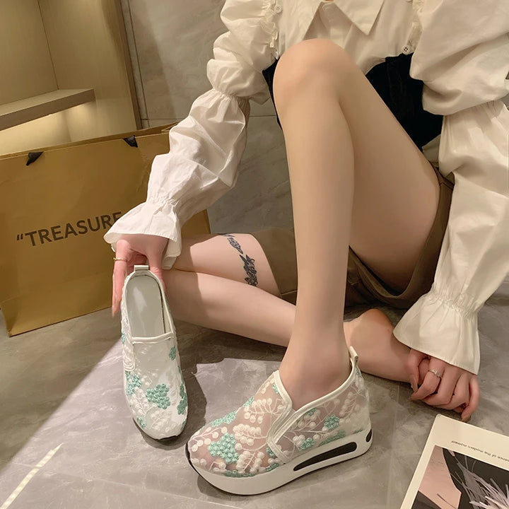 Slip-On Chunky Platform Sneakers