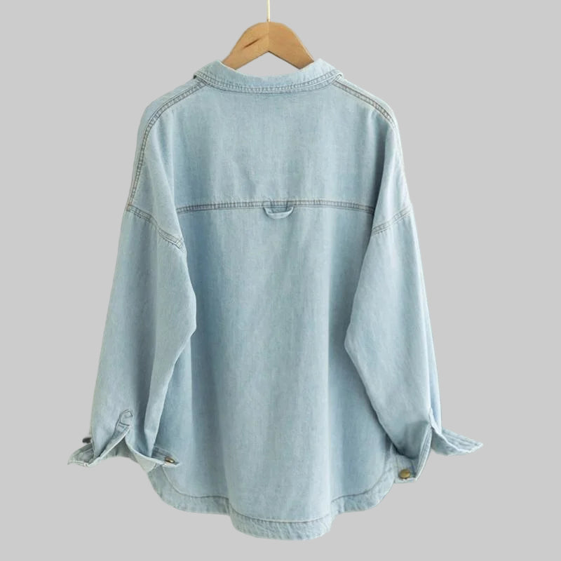 Long Sleeve Denim Shirt