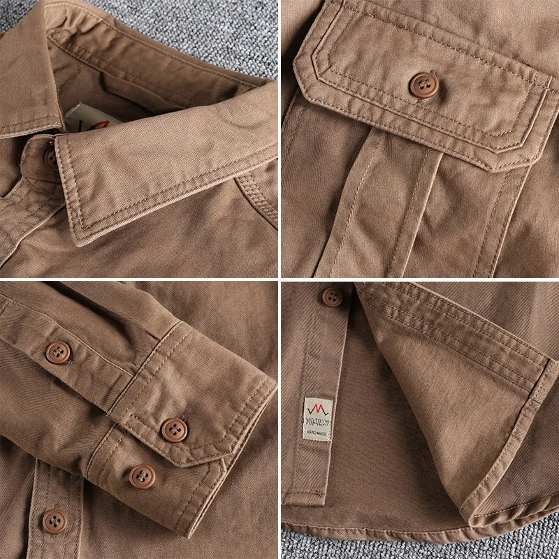 Vintage American Two-Pocket Cargo Shirt